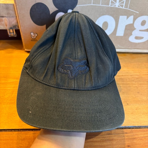 Fox Accessories - Fox Racing womens flex fit embroidered baseball hat cap black s/m
